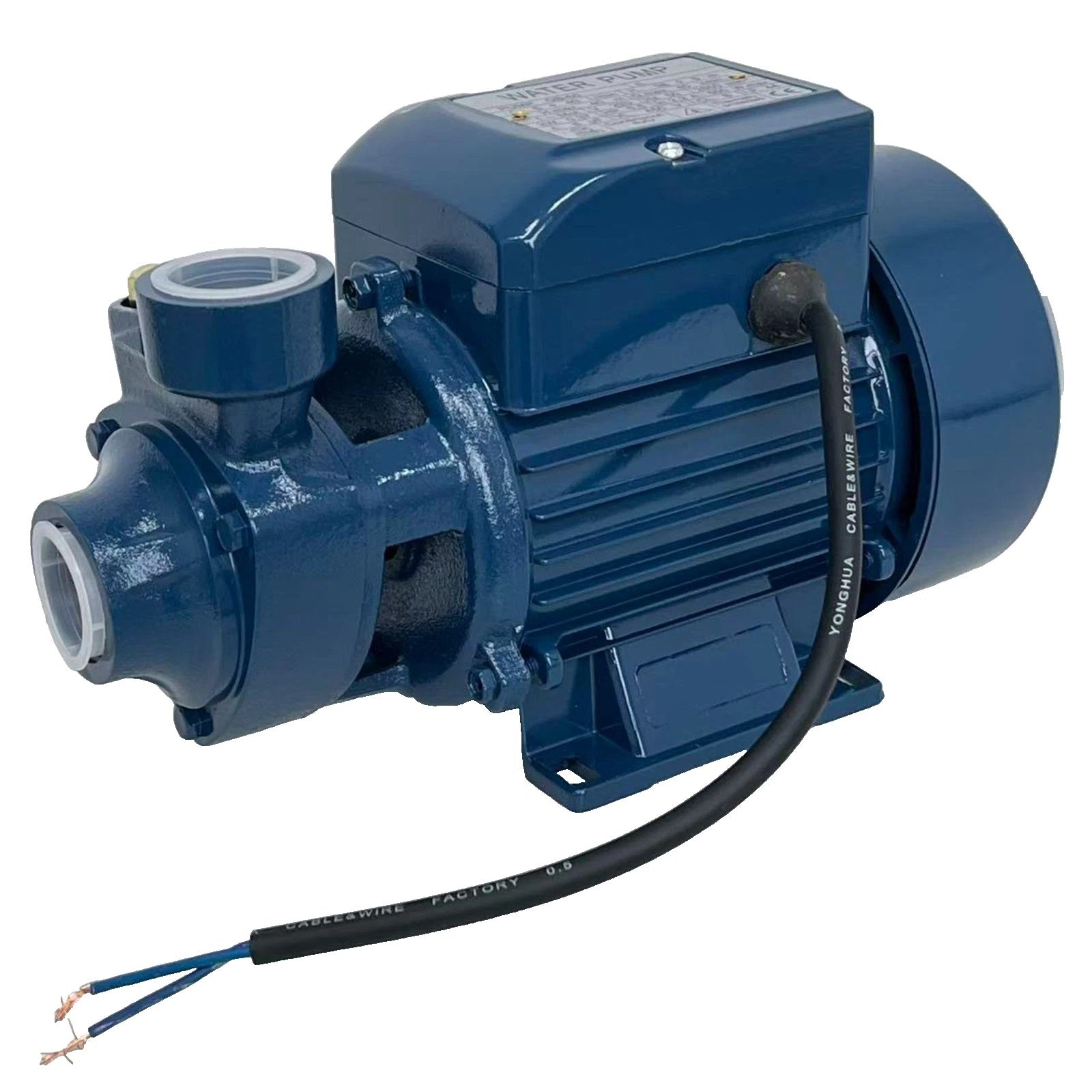 220V Electric Centrifugal Peripheral Water Pump 0.5HP for Clean Water